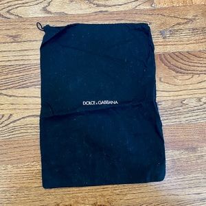 Dolce & Gabbana Black Dust Bag